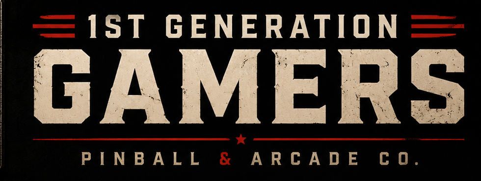1st Generation Gamers, Pinball & Arcade Co.